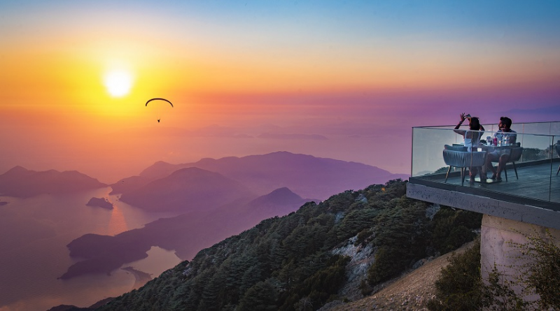 Antalya dan Kemer Gn Batmn da (Akam Yemei Eli) Tahtal Dana Teleferik