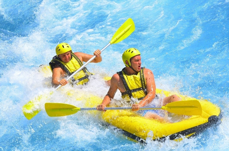 Kpray da nehrinde rafting